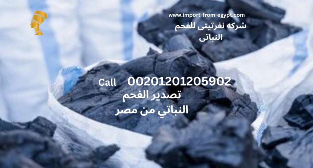 تصدير الفحم النباتي من مصر: صورة لشاحنة تحمل الفحم النباتي